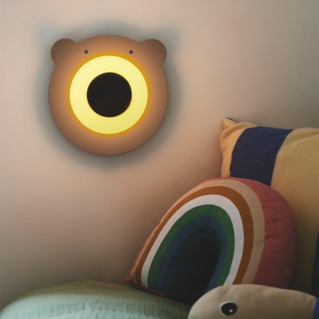 Aplique de pared infantil Bruna Bear