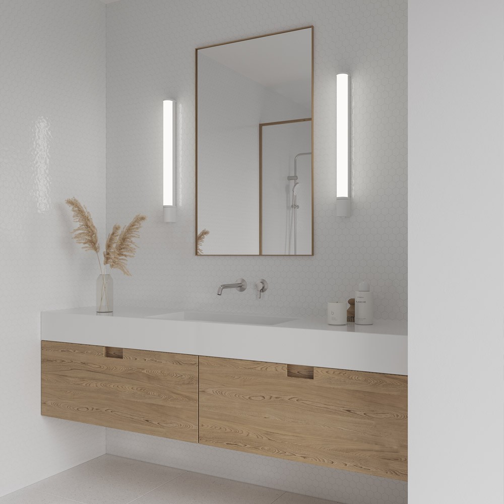 Aplique Baño Negro Apliques De Pared LED 6W - Pack De 2 - Luz Cálida 3000K - Negro - Para Dormitorio Y Salón Lampara Pared - 10