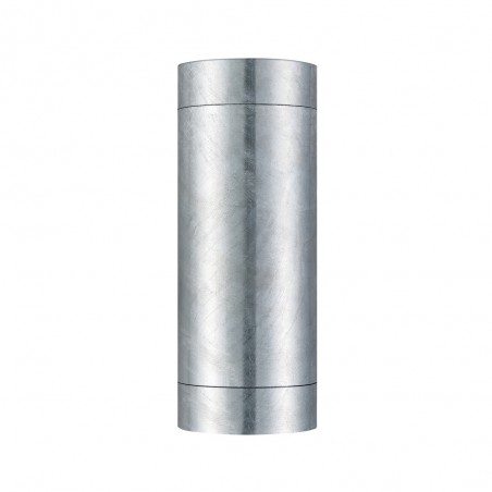 Aplique de exterior Tin Maxi Galvanizado (2 luces)