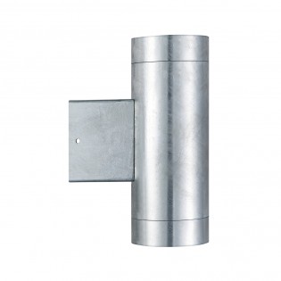 Aplique de exterior Tin Maxi Galvanizado (2 luces)