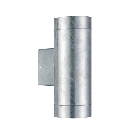 Aplique de exterior Tin Maxi Galvanizado (2 luces)