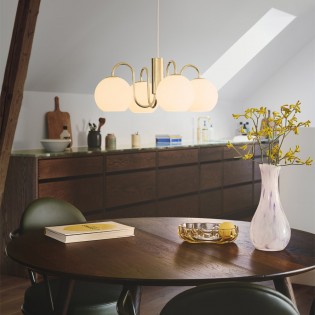 Lámpara de araña Franca (4...