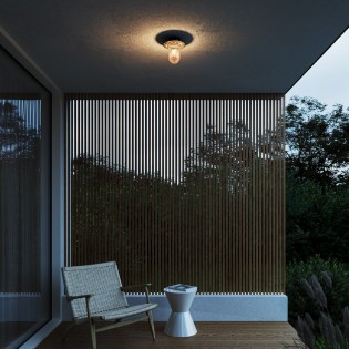 Plafón de techo de exterior Januka