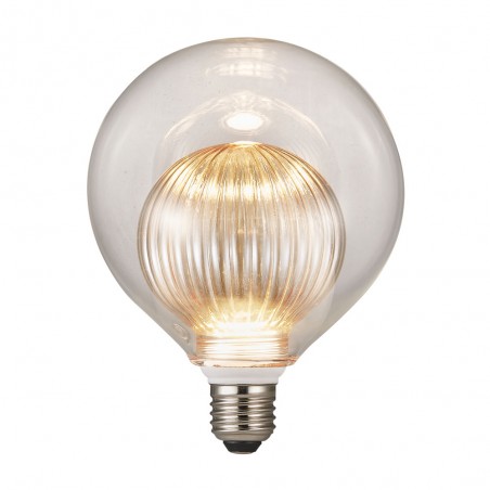 Bombilla LED E27 Deco Dim Double G125 (3.5W)