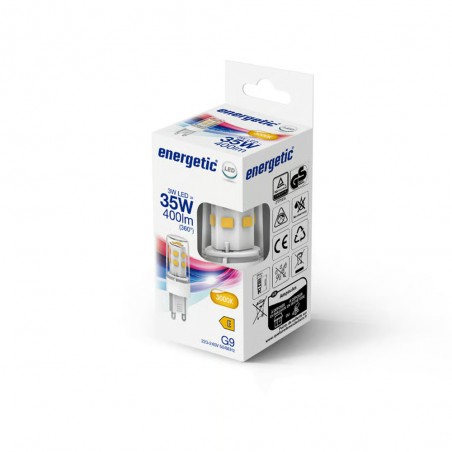 Bombilla LED G9 3000K (3W)