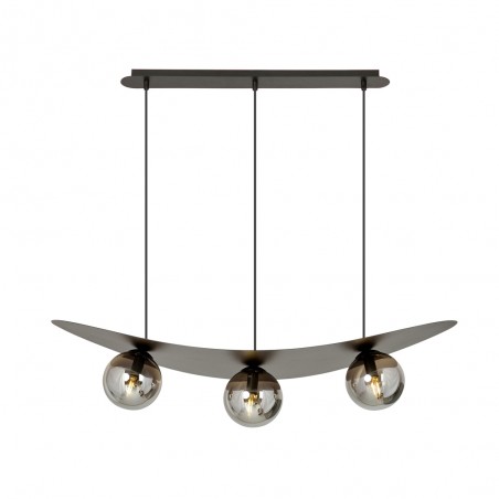 Lámpara de techo Camerino Grafito (3 luces)