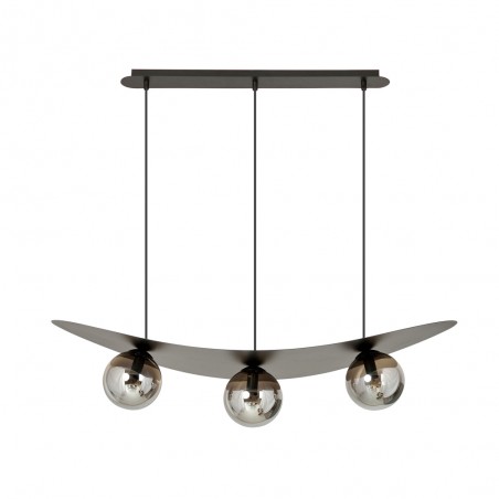 Lámpara de techo Camerino Grafito (3 luces)