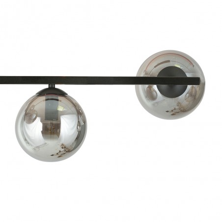 Plafón de techo Ventara Grafito (4 luces)