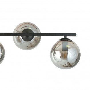 Plafón de techo Ventara Grafito (5 luces)