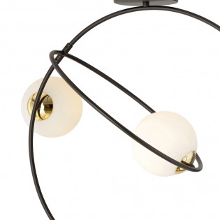 Plafón de techo Morante Opal (5 luces)