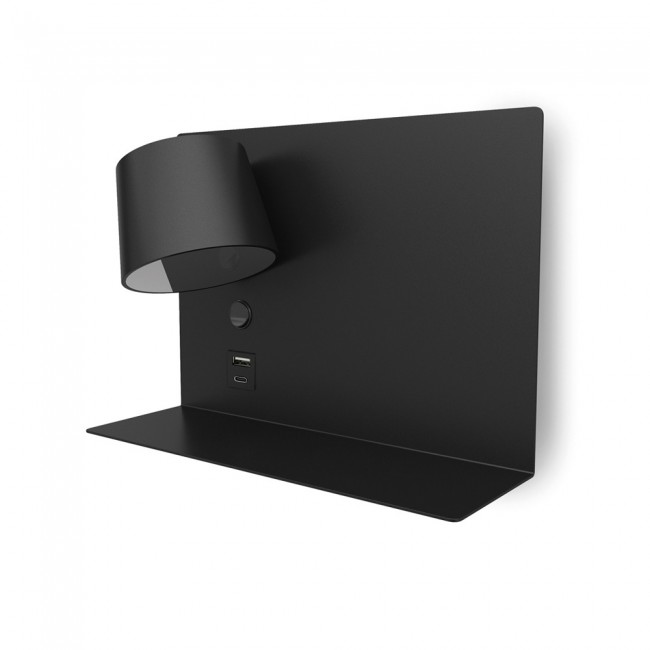 Aplique LED con interruptor y USB Serene (6W) I