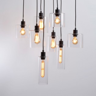 Pack x 8 Bombillas E27 lámpara de techo Ilo-Ilo