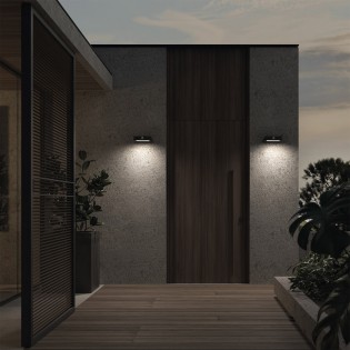 Aplique LED solar con...