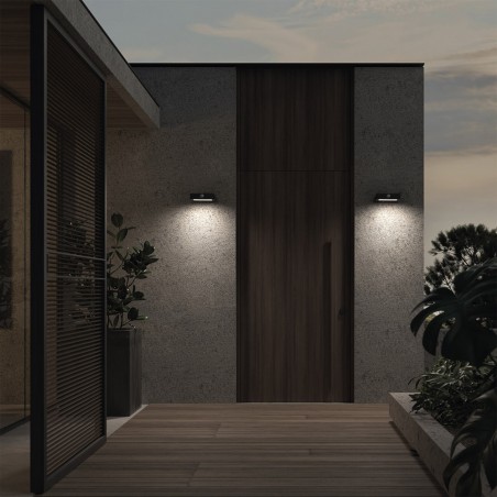 Aplique LED solar con sensor Tona (6W)
