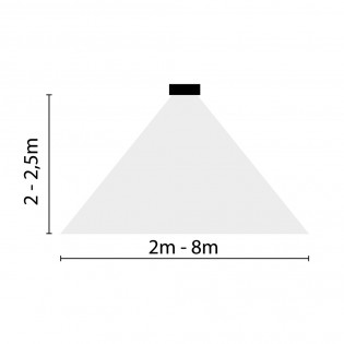 Aplique LED solar con sensor Tona (6W)