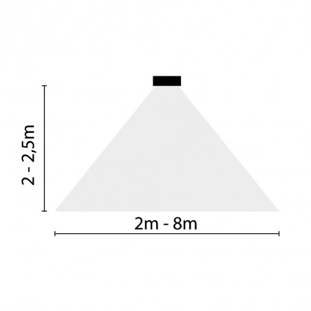 Aplique LED solar con sensor Tona (6W)
