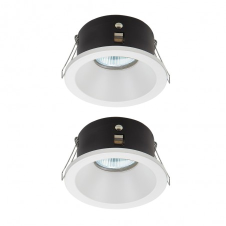 Pack 2 x Empotrable de techo Lutar (Redondo)