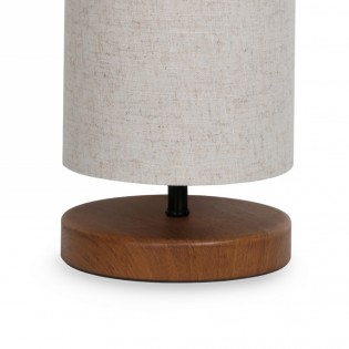 Lámpara de mesa Niron Crema 30