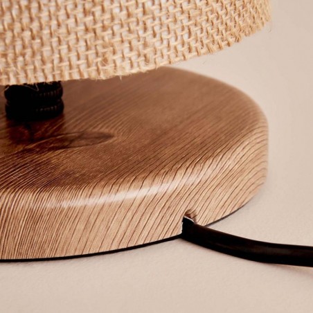 Lámpara de mesita Niron Beige 22