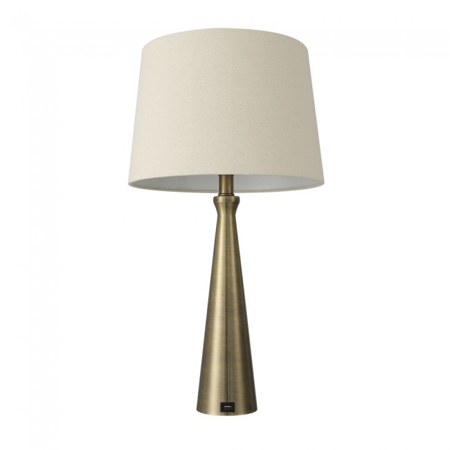 lampara de mesa con usb pearl