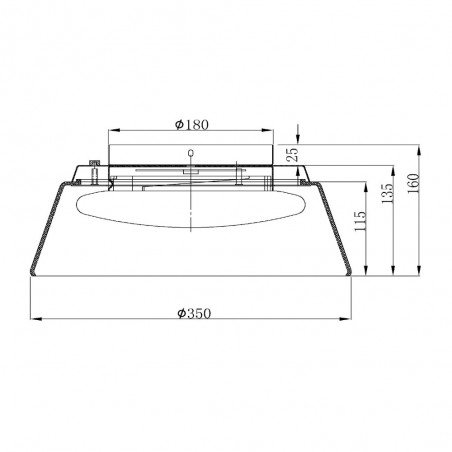 Plafón de techo LED Vixi (17,6W)