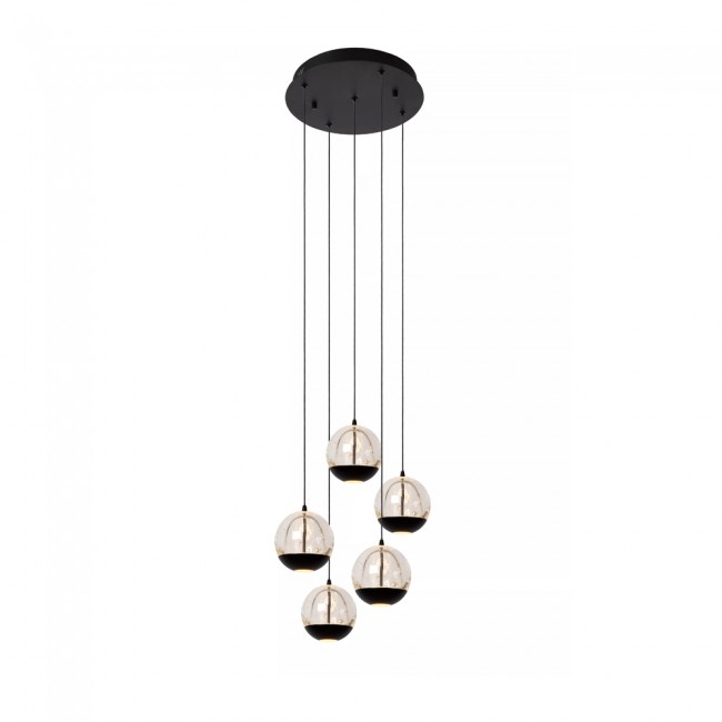 Lámpara colgante LED Sentubal (5x5.2W)