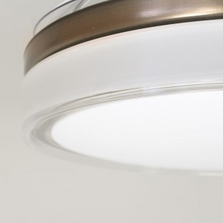 Ventilador LED con aspas plegables Oroel Cuero CCT (45W)