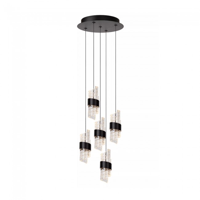 lampara colgante led kligande 5x8w
