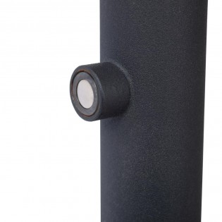 Lámpara de pie recargable LED Tipik Negro (3W)