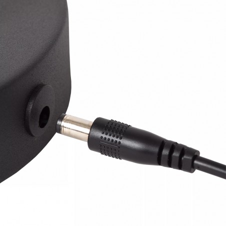 Lámpara de pie recargable LED Tipik Negro (3W)