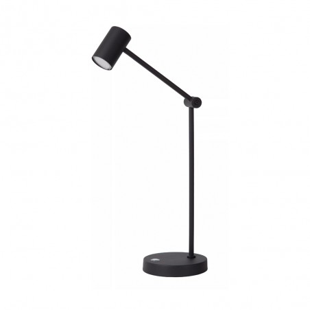 Lámpara de escritorio recargable LED Tipik Negro (3W)