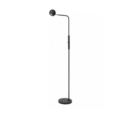 Lámpara de pie recargable LED Comet Negro (3W)