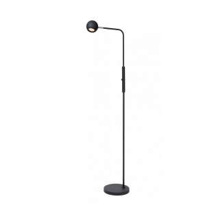 Lámpara de pie recargable LED Comet Negro (3W)