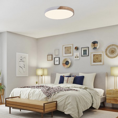 Plafón de techo LED Mol CCT Smart Blanco (70W)