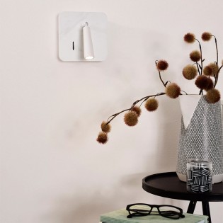 Aplique lector LED con interruptor y USB Oregon (4W)
