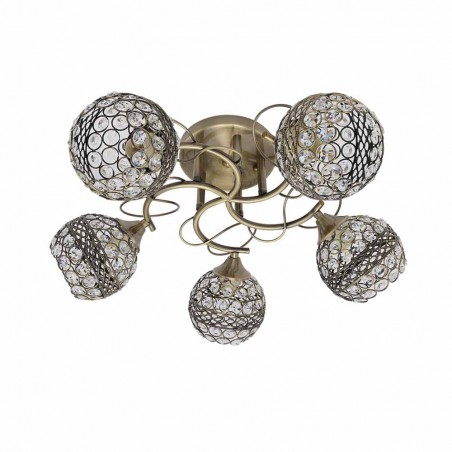 Plafón de techo Lalibela (5 Luces)