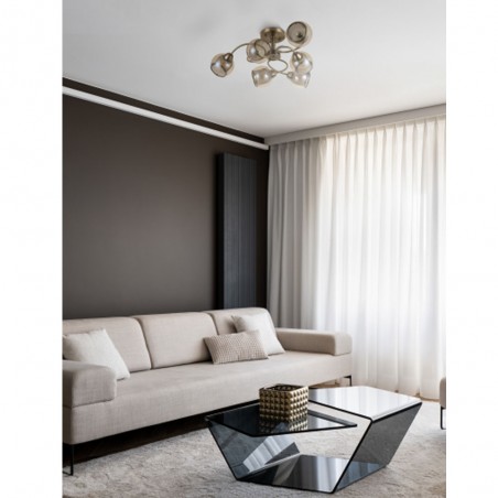 Plafón de techo Stanley (6 Luces)