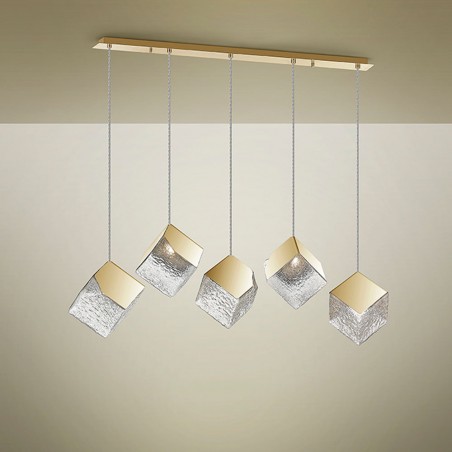 Lámpara colgante Priscila (5 luces)