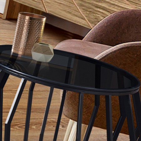 Mesa auxiliar Ciros Negro Mate