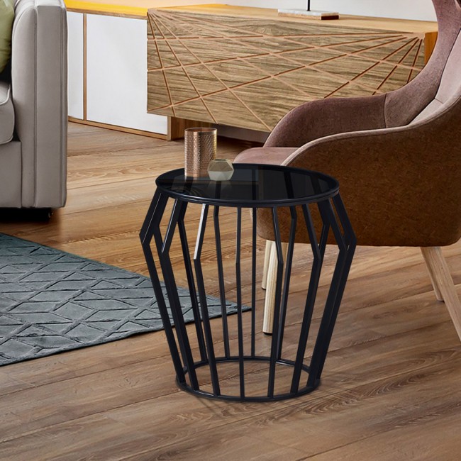 Mesa auxiliar Ciros Negro Mate