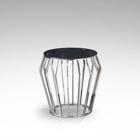 Mesa auxiliar Ciros Acero Brillo