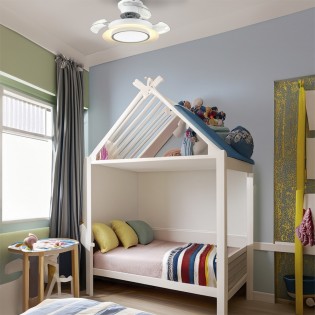 Ventilador LED con aspas...