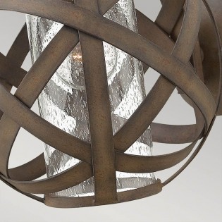 Aplique de pared de exterior Carson