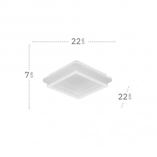 Plafón de techo LED Elma (41W)