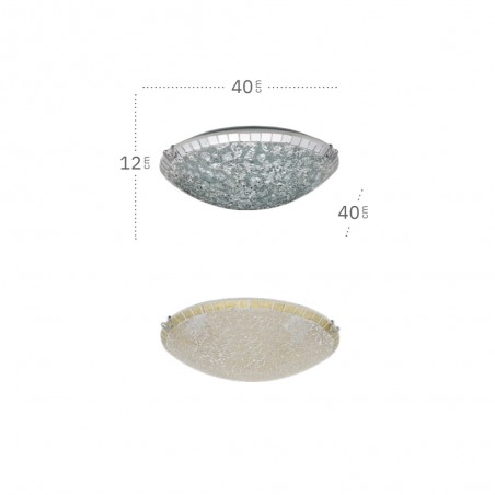 Plafón de techo Tenor