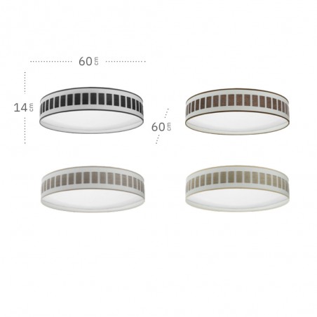 Plafón de techo LED Ivanna (96W)