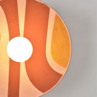 Aplique de pared Seventies Rose 40