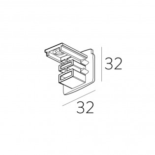 Tapa final para carril...