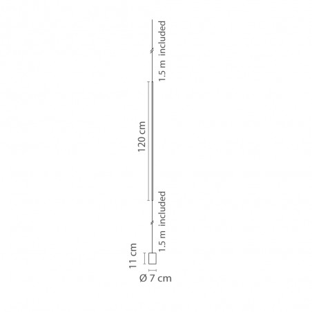 Lámpara de pie LED René (6W)