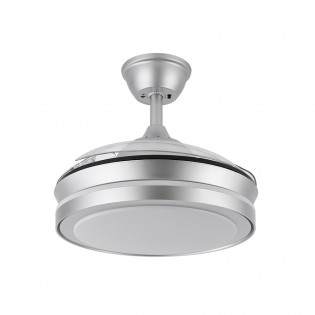 Ventilador LED con aspas plegables Esparta Mini CCT (72W)